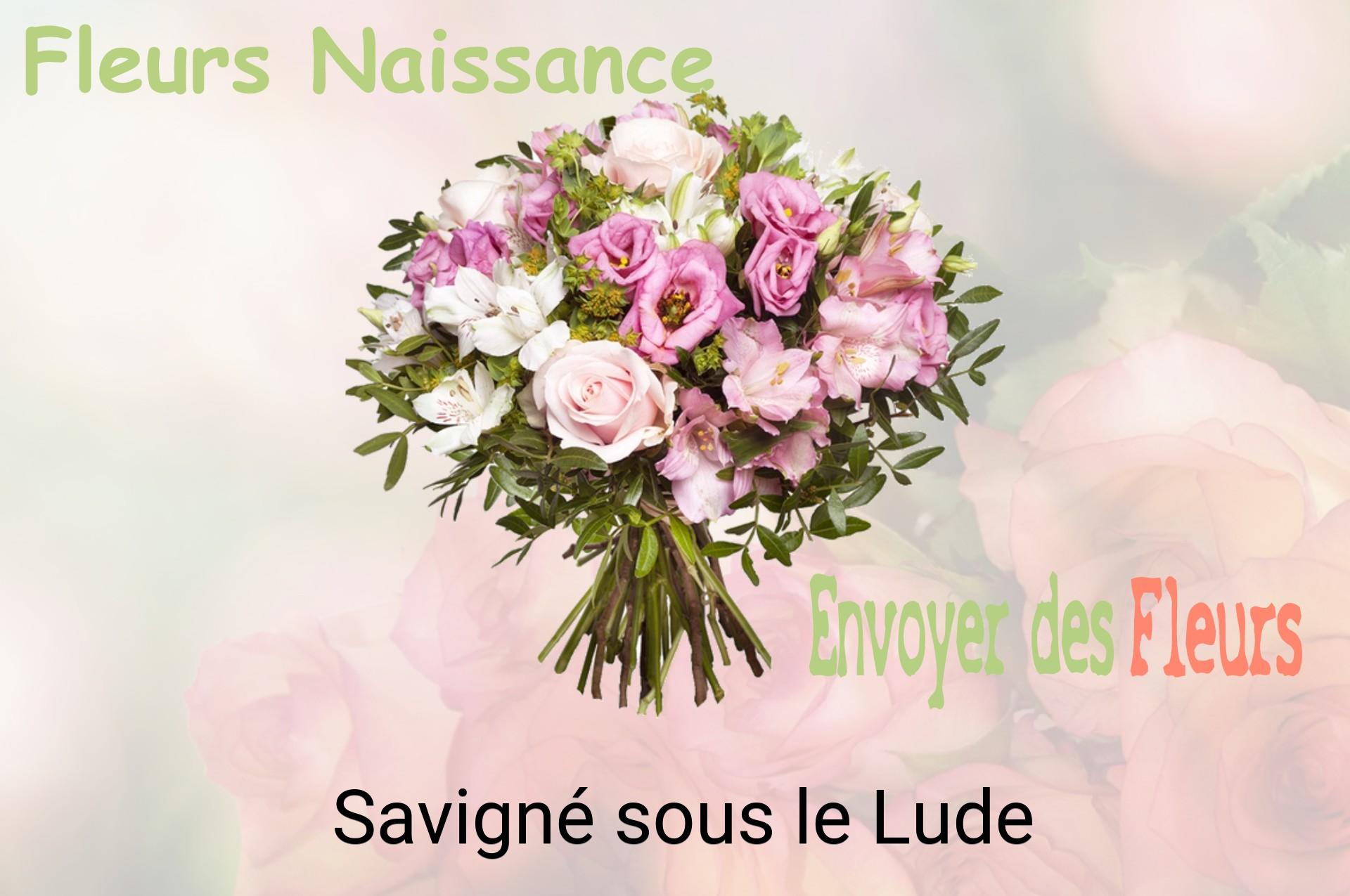 Bouquet de fleurs de naissance livré à Savigné-sous-le-Lude