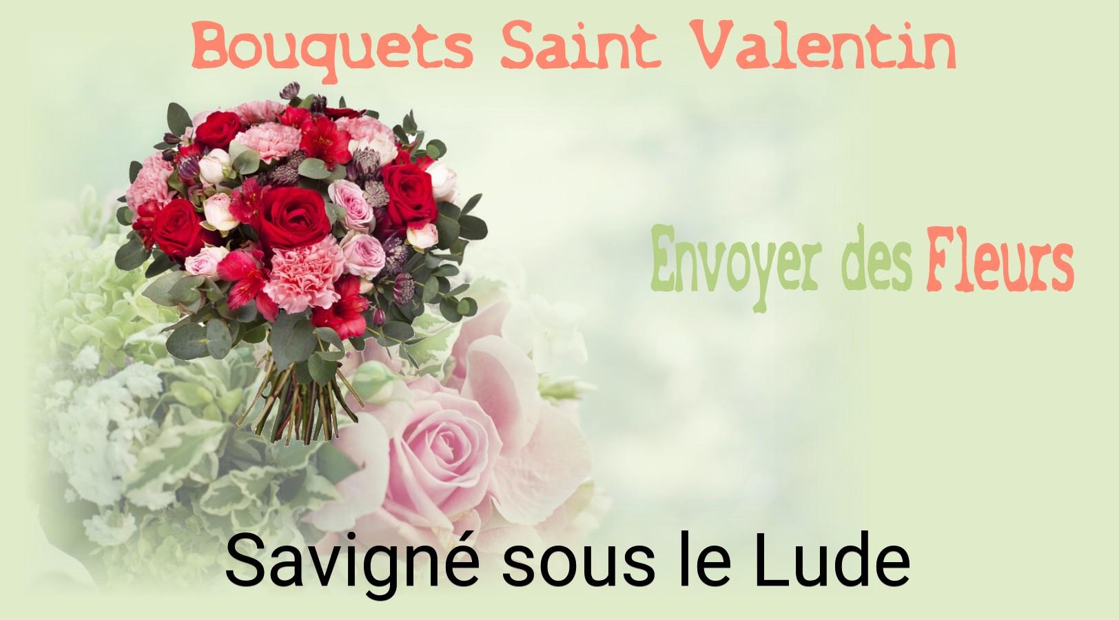Roses de Saint-Valentin livrées à Savigné-sous-le-Lude